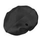 thumbnail image 3 of Funda Universal para bebidas con orificio para pajita, prevención de pinchazos, banda elástica reutilizable, funda para taza de tela, color negro satinado, 3 of 5