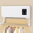 thumbnail image 5 of Qiweii Wall Mounted Heater Heating Fan with English Remote Control for Home Office Winter Warmth, 5 of 9