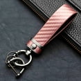 thumbnail image 4 of Porte-clés Automobile Portable Universel Hommes Style à la Mode Automobile Femmes Anti-Rouille Amovible Réutilisable Couleur Unie Lavable Anti-Perdu Porte-Clés Rose, 4 of 9