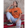 thumbnail image 2 of Tangling Magical Hearts Shaped T-Shirt Women -Image by Shutterstock, Female Large, 2 of 4