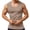Khaki, variant on Workout Tank Tops Men Lightweight Breathable Ribbed Knit Slim Fit Scoop Neck Muscle Sleeveless Shirt Athletic Gym Tanks