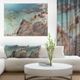 thumbnail image 1 of Dead Sea Shore with Crystallized Salt - Landscape Canvas Art Print, 1 of 3