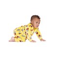 thumbnail image 4 of SpongeBob Baby All-Over Print Plush Pajama Set, 2-Piece, Sizes 0/3 Months-24 Months, 4 of 6