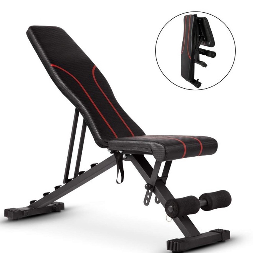7 Positions Utility Bench For Full Body Exercise Workout Bench Yoleo Adjustable Incline Folding Bench Multi Purpose Sit Up Bench Portable Exercise Bench Fitness Training Weight Training Equipment Weight Lifting Urbytuscom