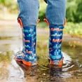 thumbnail image 2 of Wildkin Kids Rain Boots for Boys and Girls (Transportation), 2 of 7