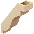 thumbnail image 5 of Ekena Millwork 5"W x 14"D x 18"H Copenhagen Rough Cedar Woodgrain TimberThane Knee Brace, Primed, 5 of 6