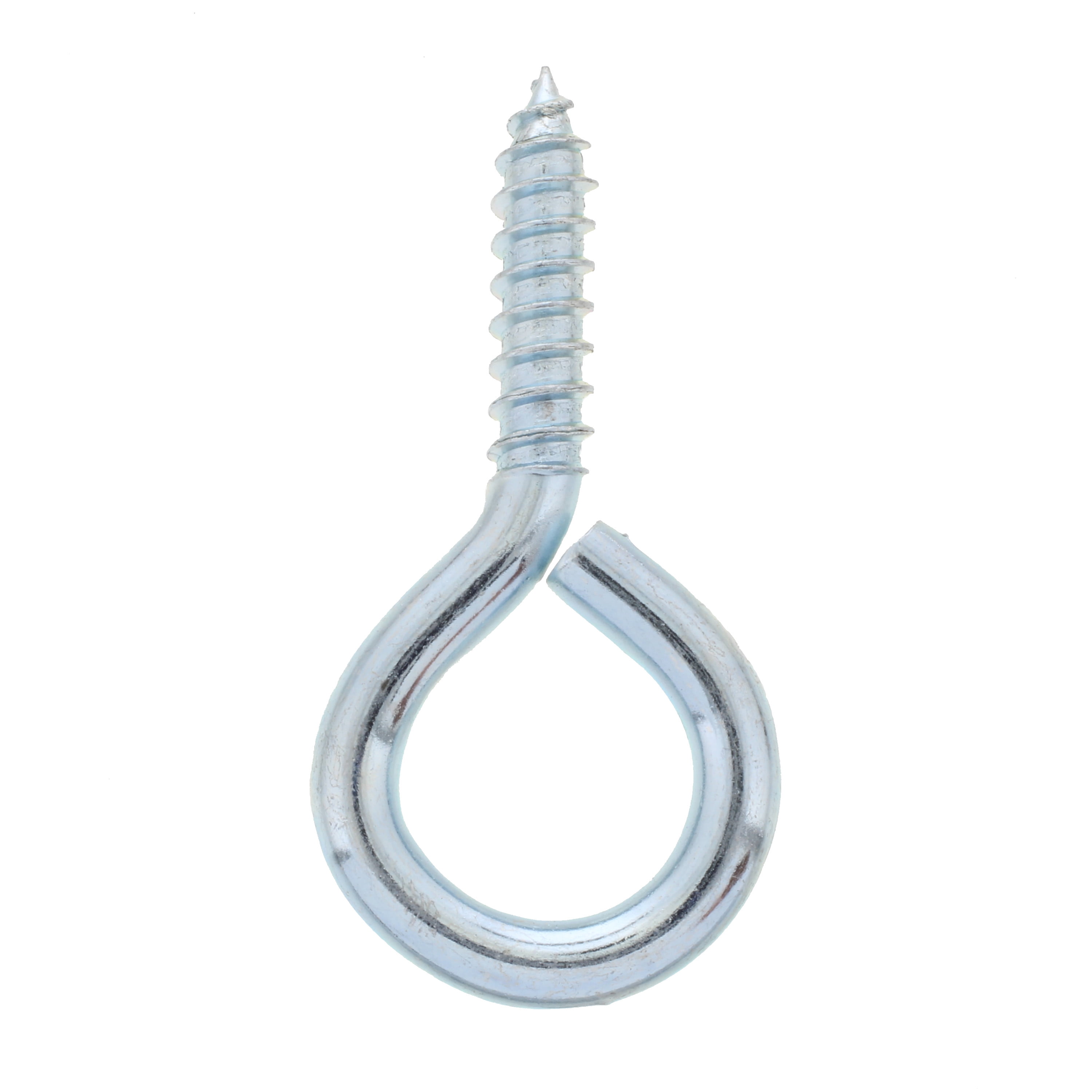 1#-14# Brass/Zinc Plated Screws Eye Pins Hanging Hooks Threaded Hardware Screws 