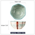 thumbnail image 3 of Qeeadeea Ceramic Cereal Bowls Set Of 2, Miso Soup Bowls, 5 Inch Porcelain Bowl, Microwave Safe Bowls-blue, 3 of 6