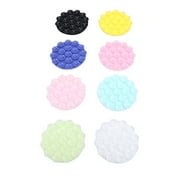 NFTIGB 8pcs Silicone Suction Cup Phone Grips for All Cell Phones Multi-Purpose Double Sided Mount Mobile Accessory Holder, 2.76 inches / 7 cm