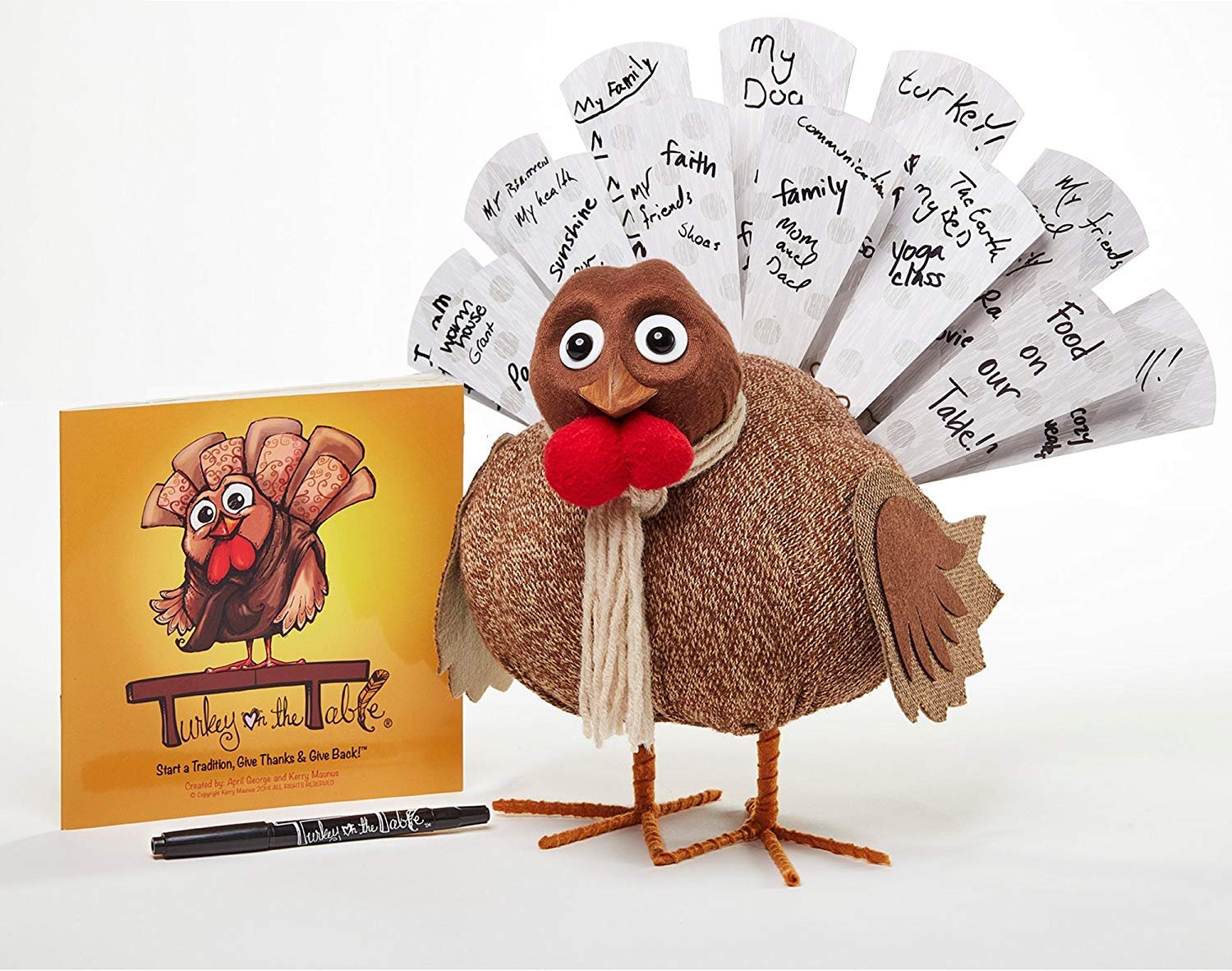 Turkey on the Table Book and Activity Kit - Give Thanks and Start a New Thanksgiving Tradition - image 2 of 4