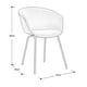 thumbnail image 3 of SILLA TÁNIX CAFÉ TEXTURA PU/PP PATA NEGRA, 3 of 3