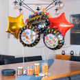 thumbnail image 2 of Globos Happy Life  Globos metalicos feliz cumpleaños Happy Birthday, 2 of 4