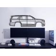thumbnail image 4 of LaModaHome 2021 Escalade 5th Gen Metal Silhouette Wall Art, 4 of 5