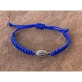 thumbnail image 2 of Sportybella Football Bracelet, Football Jewelry, Adjustable Unisex Football Paracord Bracelets - Football Gifts (Blue), 2 of 6
