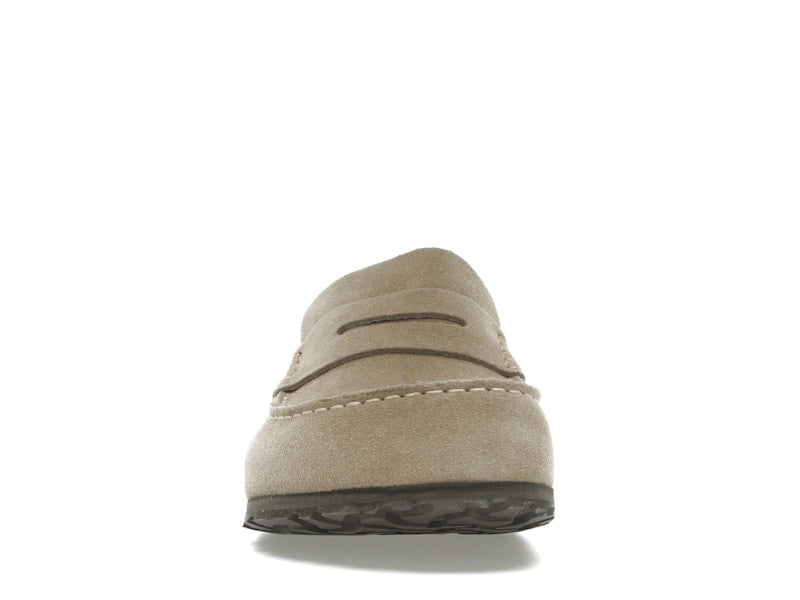 Birkenstock Men's Naples Wrapped Suede Leather Taupe Shoes, from StockX