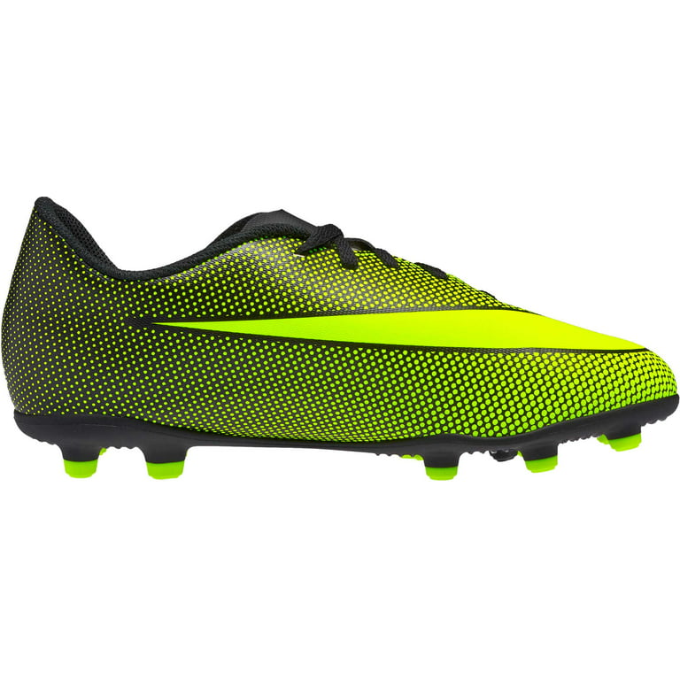 Kanon Kreunt Concurrenten Nike JR BRAVATA II FG Boys Black Green Athletic Soccer Cleats Shoes -  Walmart.com