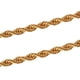 thumbnail image 1 of Collar para mujer, joyería para mujer, joyería para hombre y mujer, collar de cadena de oro con eslabones cubanos rellenos., 1 of 5