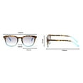 thumbnail image 2 of 4 Pairs of Women BIFOCAL Tortoiseshell Reading Glasses 1.50 Gradient Gray Men Square Sunglasses Spring Hinge Readers +1.50, 2 of 6