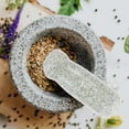 Masteelf Kitchen Herb Medicine Grinder Stick Practical Stone Pestle