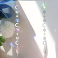 thumbnail image 4 of Carillón De Viento Wind Chime Crystal Catcher Adornos colgantes Marco redondo Colgante Decoración para el hogar Sywqhk Libre de BPA, 4 of 8