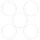 thumbnail image 1 of Anillo de sellado para olla a presión, 5 uds., juntas universales transparentes para olla a presión de acero inoxidable, anillo redondo de 18cm, 1 of 8