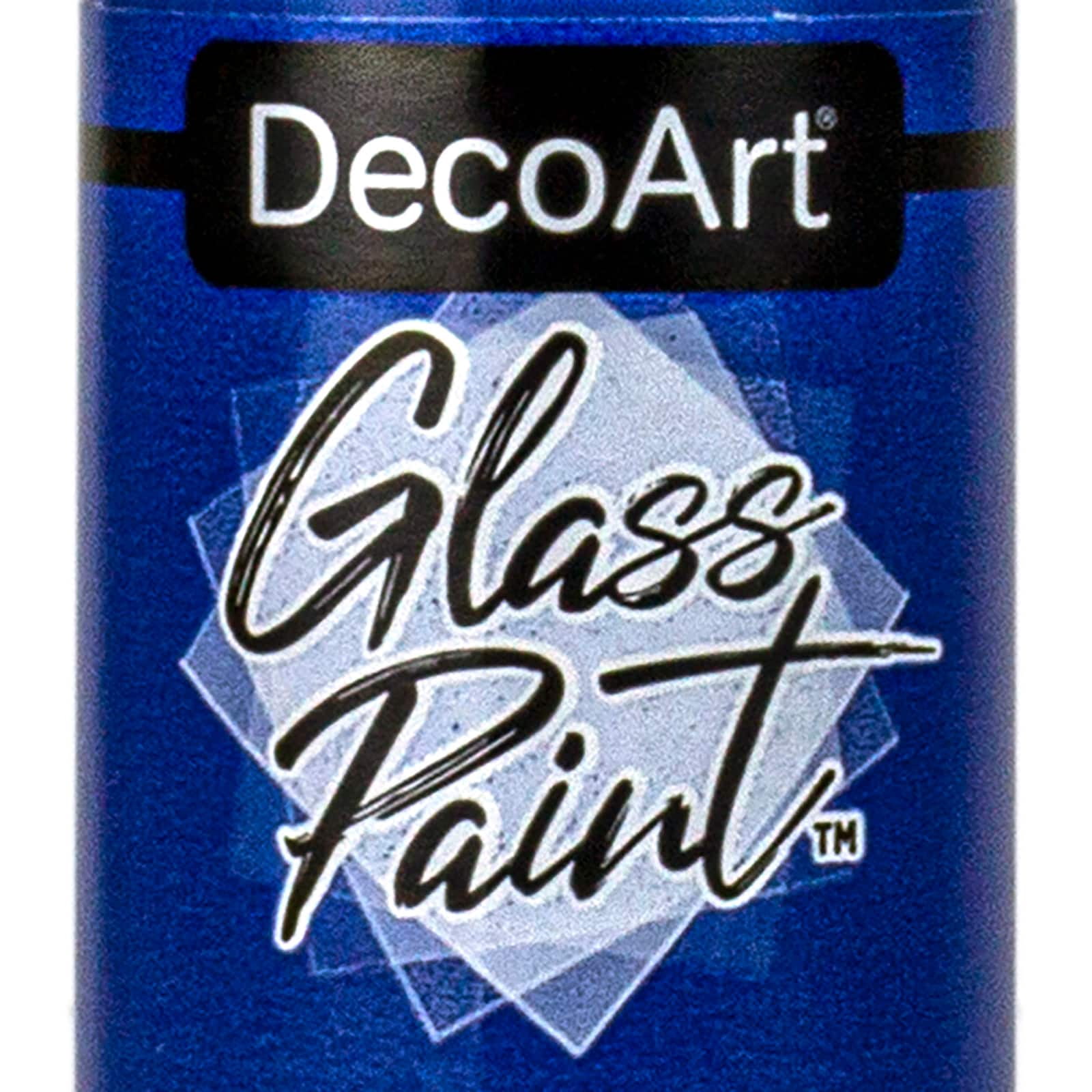 DecoArt Glass Paint, 12 Pack
