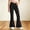 Black-B, variant on Girls Polka Dot Bootcut Pants High Waist Flare Trousers Casual for Kids White-B