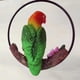 thumbnail image 2 of Estatuilla de jardín de guacamayo CUTICAT de resina, 2 of 8
