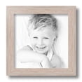 thumbnail image 2 of ArtToFrames 9" x 9" Contrast White Picture Frame, 9x9 inch White Wood Poster Frame (WOM-4931), 2 Pack, 2 of 7