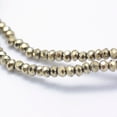 thumbnail image 3 of 10Strand Electroplate Glass Beads Strands Full Plated Faceted Rondelle Antique Bronze Plated 2.5x1.5mm Hole: 0.5mm 158~163pcs/strand 28~29cm, 3 of 3