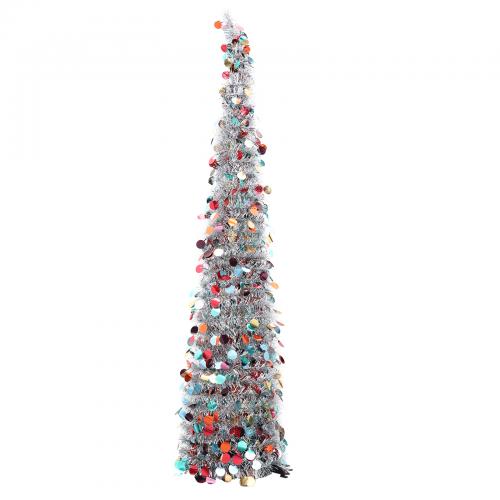tacky white christmas tree