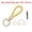 Yellow/Gold, variant on Weave Key Chain Ring Braided Rope Leather Keychain with Rotatable D-ring and Screwdriver Black/Gold 2