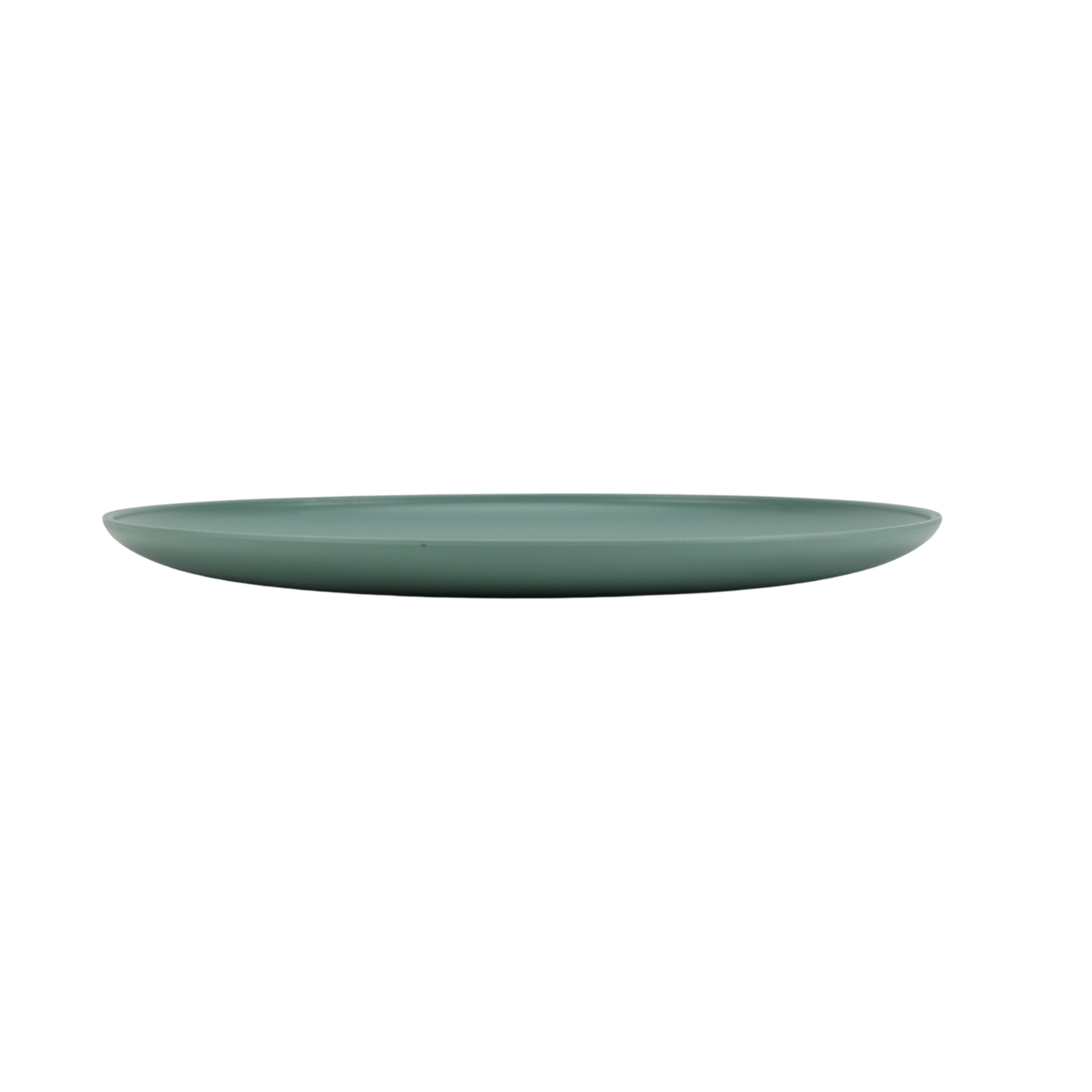 Mainstays 10.5" Round Plastic Plate, Sage