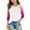 A154 Beige, variant on Summer 3/4 Sleeve Shirts for Teen Girls Raglan Gradient Color Block Crewneck T Shirts Fashion Casual Cute Y2K Kids Toddler Clothes Tween Tee Shirts Fall Outfits, Size 4-15