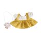 thumbnail image 2 of Juego de ropa para muñecas de 20 cm Perfecl con diseño de animales de peluche Amarillo, 2 of 8