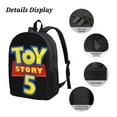 thumbnail image 3 of Toy Story Backpack, Large Capacity Laptop Backpack, Durable Water-Resistant Daypack, 17.3x12.2x5.5 Inch, 3 of 8