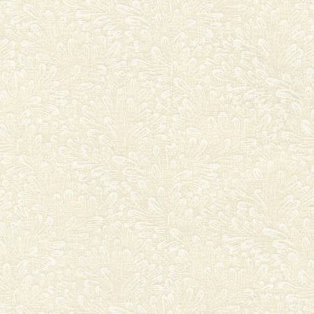 White on White Flourish P & B Textiles