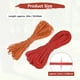 thumbnail image 3 of Uxcell Cuerda Reflectante de 2 MM 66FT para Camping [2PCS] - Cuerda de 3 Hebras para Tiendas de Camping y Lonjas [Rojo, Naranja], 3 of 7