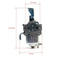 thumbnail image 2 of The ROP Shop Carburetor Kit for Briggs & Stratton 185437-0284-E9, 185437-0512-E1 Small Engine, 2 of 7