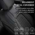 thumbnail image 4 of Fundas de Asiento Delantero Coverado para Toyota Tundra 2014 a 2021 Piel Sintética Impermeable, 4 of 5