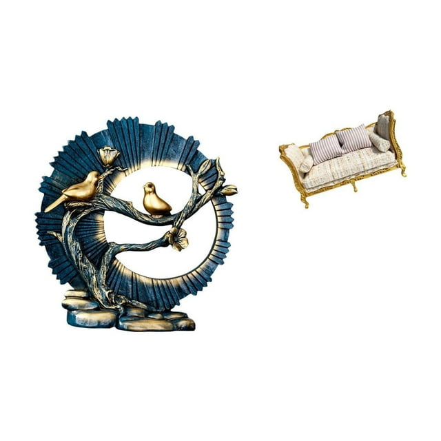 figurita de chuchería,Adorno figura artesanía escultura amor estatua,Estatuilla de chuchería de resina,regalo para pareja,decoración,sofá de casa de muñecas,Muebles de casa de