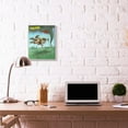 thumbnail image 2 of Dedication Funny Golf Cartoon Sports Design Gray Farmhouse Rustic Oversized Framed Giclee Texturized Art by Gary Patterson, 2 of 7