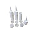 thumbnail image 1 of Caulk Tube Tube, un nuevo paquete de 3 unidades, reutilizable, 150 ml, plástico blanco, 1 of 2