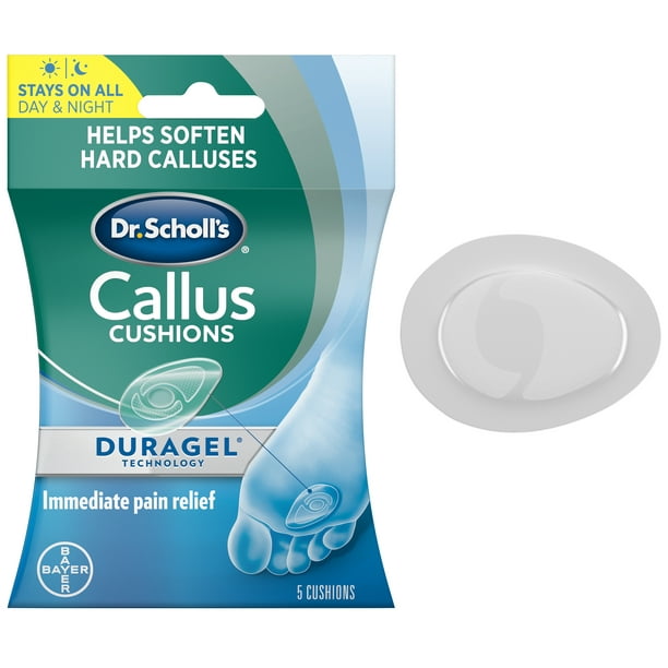 Dr. Scholl's Callus Cushions with Duragel Technology (5ct) Relieve ...