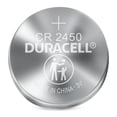 thumbnail image 2 of Batería de litio Duracell 2450 de 3 V, paquete de 1 unidad, batería de botón de litio para dispositivos médicos y de fitness, relojes y más, celda de litio CR de 3 voltios, 2 of 5