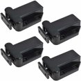 thumbnail image 1 of Piezas Pestillos de Cierrapuertas de Armario para Armarios Cierres de Armario Cerradura para Muebles Gabinete (Negro), 1 of 5
