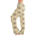 thumbnail image 2 of Fabrcox Halloween Pajama Pants for Women Pumpkin Ghost Moon Sleep Pants Women Fall Winter Festival Soft Women’s Lounge Pants XXL, 2 of 6