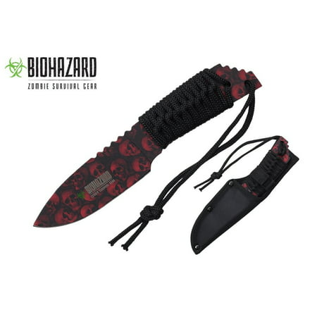 Biohazard Full Tang Zombie Survival Hunting Knife