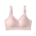 thumbnail image 6 of Hrsba Nursing Bras for Women Solid Color Jelly No Underwire Push Up Breathable Support Breastfeeding Daily Wear, 6 of 6