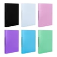 thumbnail image 6 of 1 Inch 2 Ring Binder, Durable Plastic Colored Binder with Metal Rings, Cute School Binder for Students, Letter Size Document Organizer, Home Office Supplies, Classroom Must Haves, 6 of 6